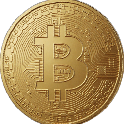 Goldene Bitcoin-M&uuml;nze als Icon - BTC Einzahlung und Bitcoin Auszahlung bei Jack Casino